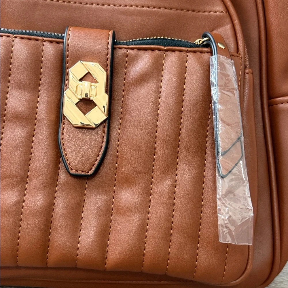 Jolene Couture Brown Large Backpack